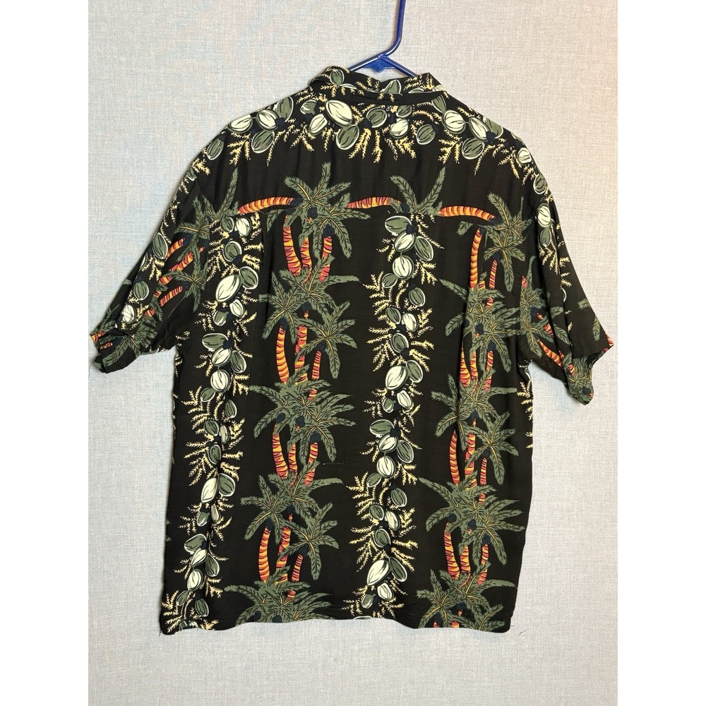 Vintage Hawaiian Camp Shirt Identical to Alton Brown Good Eats Shirt Season 1 - Picture 3 of 10